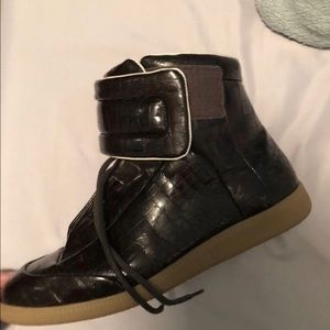Mens Margiela future high top sneakers